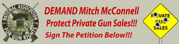 Demand Senator McConnell Protect Private Firearms Sales