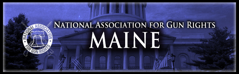 National Association for Gun Rights - Maine Banner